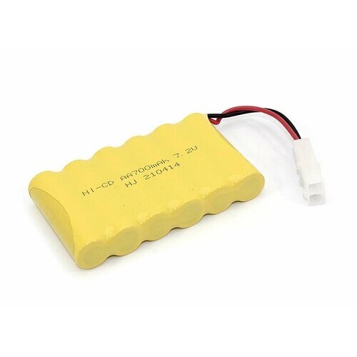 Аккумулятор Ni-Cd 7.2V 700 mAh AA Flatpack разъем KET-2P от компании М.Видео - фото 1