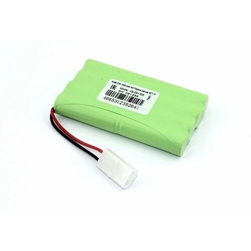 Аккумулятор Ni-Mh 9.6V 2400 mAh AA Flatpack разъем KET-2P от компании М.Видео - фото 1