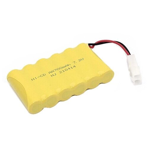 Аккумулятор Vbparts Ni-Cd 7.2V 700mAh AA Flatpack разъем KET-2P 082372 от компании М.Видео - фото 1