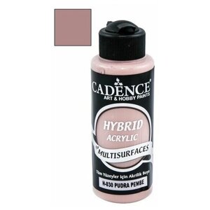 Акриловая краска Cadence Hybrid Acrylic Paint, 120 ml. Powder Pink-H30