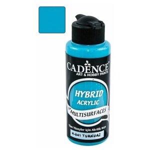 Акриловая краска Cadence Hybrid Acrylic Paint, 120 ml. Turquoise-H41