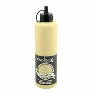 Акриловая краска Cadence Hybrid Acrylic Paint, 500 ml. Light Yellow-H07