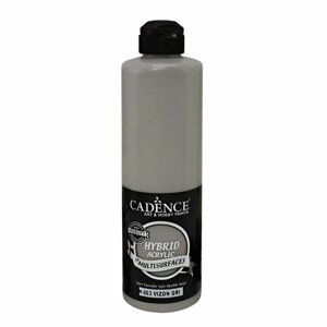 Акриловая краска Cadence Hybrid Acrylic Paint, 500 ml. Mink Gray-H63