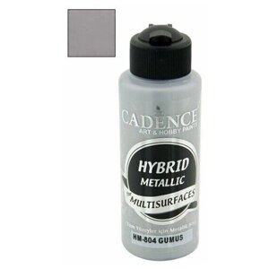 Акриловая краска Cadence Hybrid Metallıc Paint. Silver HM-804