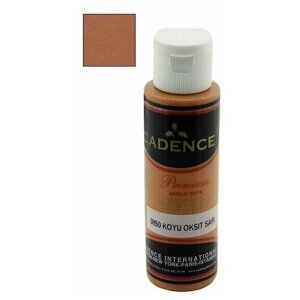 Акриловая краска Cadence Premium Acrylic Paint, 70 мл. Dark Oxide Yellow-0850
