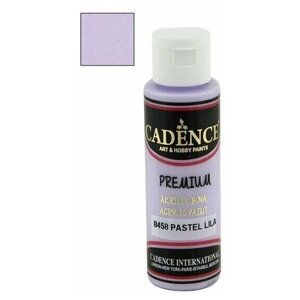 Акриловая краска Cadence Premium Acrylic Paint, 70 мл. Pastel Lilac-8458