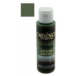 Акриловая краска Cadence Premium Acrylic Paint, 70 мл. Pasture Green-8022