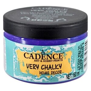 Акриловая краска Cadence Very Chalky Home Decor. Ultra Violet-CH52
