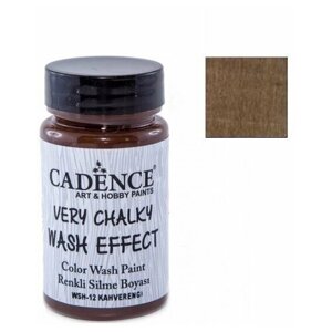 Акриловая краска Cadence Very Chalky Wash Effect. Brown WSH-12