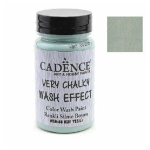 Акриловая краска Cadence Very Chalky Wash Effect. Mold Green WSH-08