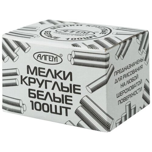 Алгем Мелки МКБ-100, 100 шт белый от компании М.Видео - фото 1