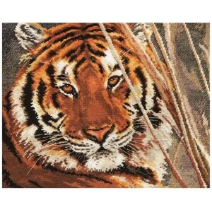Алиса Набор для вышивания Тигр 35 х 28 см (1-08) разноцветный