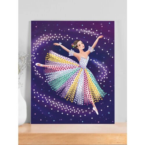 Алмазная мозаика Балерина ON TIME 17х21 см от компании М.Видео - фото 1