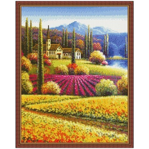 Алмазная мозаика Italiano 40х50 см Тосканские домики (34 цвета) от компании М.Видео - фото 1