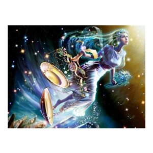 Алмазная мозаика картина стразами Дева, 30х40 см