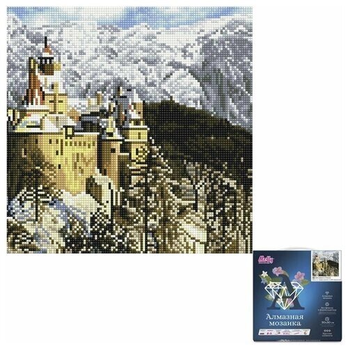 Алмазная мозаика Molly 30х30 см Замок Дракулы в Румынии 28 цветов от компании М.Видео - фото 1