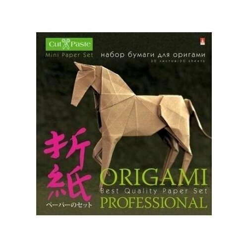 Альт 11-30-181 Набор для оригами 10х10 см 30 л. лошадь от компании М.Видео - фото 1