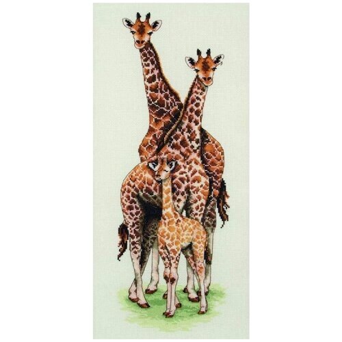 Anchor Набор для вышивания Семья жирафов 47 х 14 см (PCE740) от компании М.Видео - фото 1