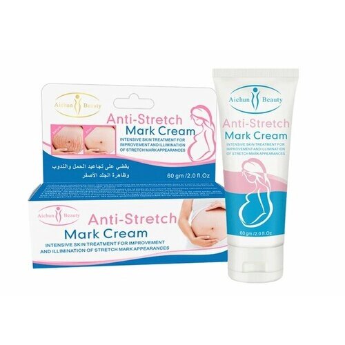 Anti-Stretch Mark Cream укрепляющий , крем укрепляющий от растяжек для беременных, 60 г