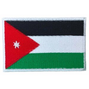 Аппликация флаг Иордания