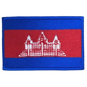 Аппликация флаг Камбоджа
