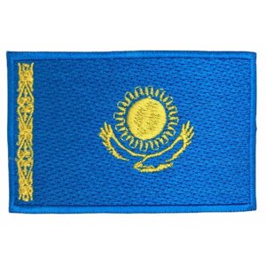 Аппликация флаг Казахстан