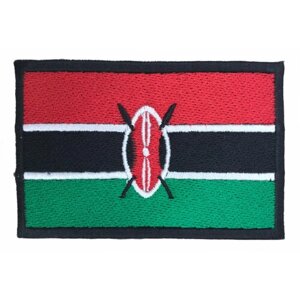 Аппликация флаг Кения