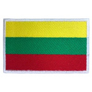 Аппликация флаг Литва