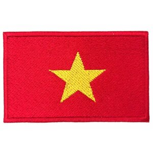Аппликация флаг Вьетнам
