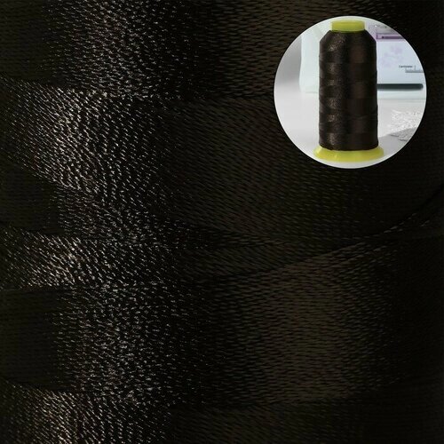 Арт Узор Нитки обувные, 300D/3, 800 м, цвет коричневый от компании М.Видео - фото 1