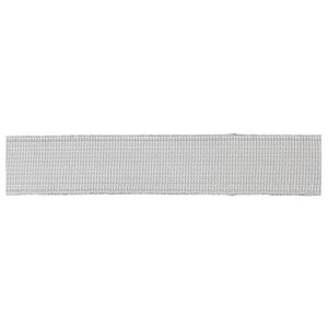 Арт Узор Резинка с силиконом 4684577, белый 1.5 см х 10 м
