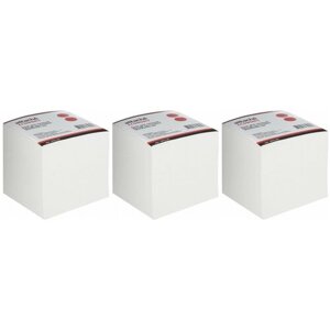 Attache Economy Блок бумаги для записей на склейке белый, размер 90х90х90 мм, 3 уп