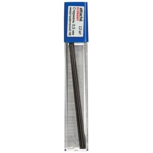 Attache Грифели для механических карандашей Economy, НВ, 0,5 мм, 12 шт.