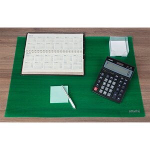 Attache Selection Коврик на стол Attache Selection 47,5x66см, прозрачный зеленый, 2808-508