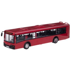 Автобус Play Smart Автопарк 9690C/D 1:43, 29 см, красный