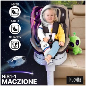 Автокресло Nuovita Maczione NiS1-1 Nero/Чёрный