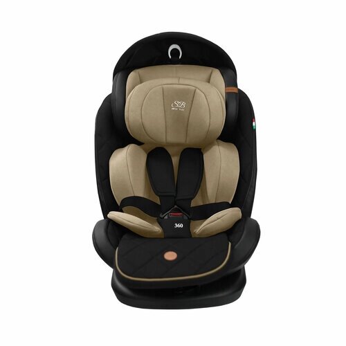 Автокресло поворотное группа 0123 (0-36) Sweet Baby Suburban 360 Isofix Brown