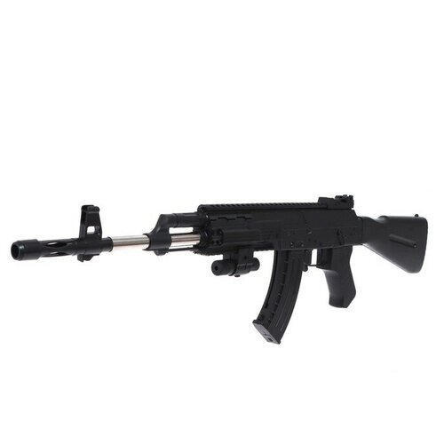 Автомат АК-47, с лазером, цвет чёрный от компании М.Видео - фото 1