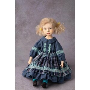 Авторская кукла "Полина" ручной работы, интерьерная, будуарная