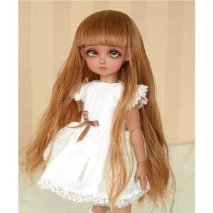 Bambicrony Wig B15 (Парик светло-коричневый 15 см для кукол Бэмбикрони)