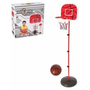 Баскетбольный набор «Штрафной бросок», напольный, с мячом
