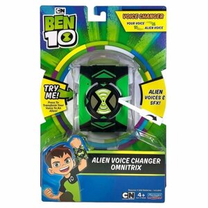 Ben 10 интерактивная игрушка ALIEN VOICE changer omnitrix "часы омнитрикс: голос пришельца"76958