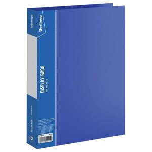 Berlingo Папка со 100 вкладышами Standard A4, пластик, синий