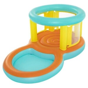 Bestway Батут надувной с бассейном Jumptopia, 239 x 142 x 102 см, 52385 Bestway