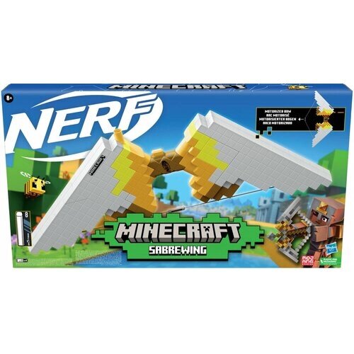 Бластер Hasbro Nerf Minecraft Sabrewing F4733EU4 от компании М.Видео - фото 1