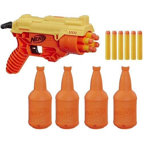 Бластер Nerf Alpha Strike Cobra RC-6, E7857, 51 см, желтый/оранжевый от компании М.Видео - фото 1