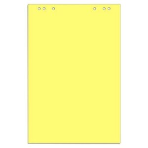 Блок бумаги для флипчарта Attache Selection (680х980мм, 80г/м2, желтый, 20 листов)
