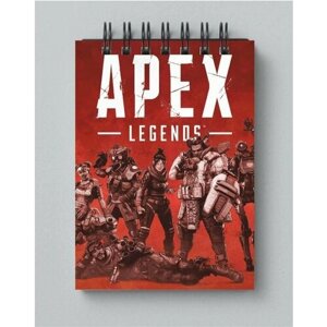 Блокнот APEX legends, апекс легендс №10, а4