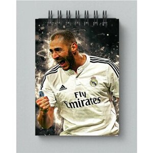 Блокнот Бензема Карим, Benzema Karim №4, А4