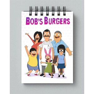 Блокнот Bob"s Burgers, Закусочная Боба №1, Размер А4: 21 на 30 см